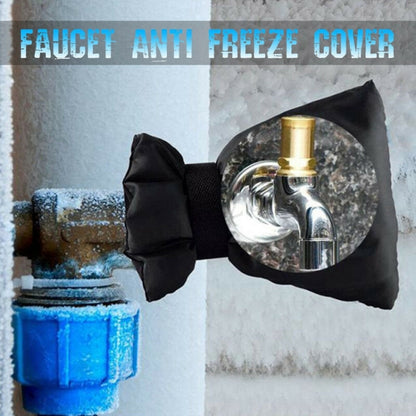 420D Oxford Cloth Outdoor Waterproof Winter Faucet Antifreeze Cover(Off White) - Faucets & Accessories by buy2fix | Online Shopping UK | buy2fix