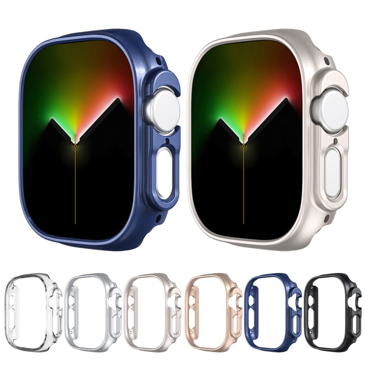 For Apple Watch Ultra 49mm / Apple Watch Ultra 2 49mm Half-inclusive Frosted PC Protective Case(Midnight Blue) - Watch Cases by buy2fix | Online Shopping UK | buy2fix