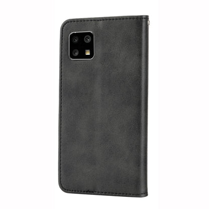 For Motorola Moto G32 Cubic Grid Calf Texture Magnetic Closure Leather Phone Case(Black) - Motorola Cases by buy2fix | Online Shopping UK | buy2fix