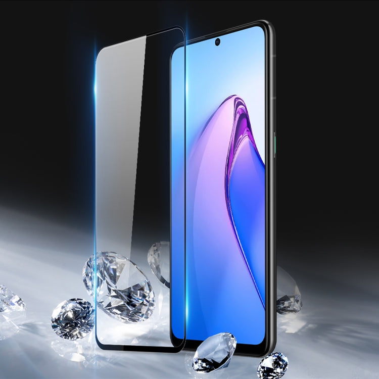 10 PCS For OPPO Reno8 Pro DUX DUCIS 0.33mm 9H Medium Alumina Tempered Glass Film - OPPO Tempered Glass by DUX DUCIS | Online Shopping UK | buy2fix