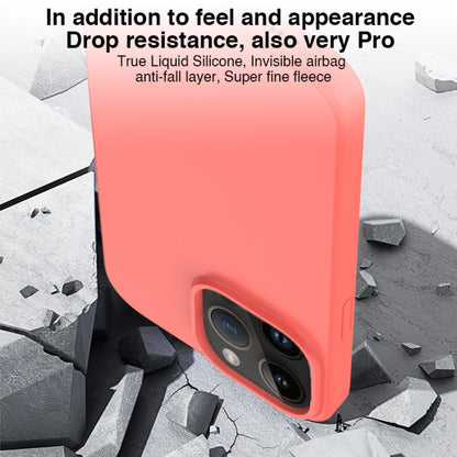 For iPhone 14 Pro Mutural Karen Series Liquid Silicone Magsafe Phone Case(Pink) - iPhone 14 Pro Cases by Mutural | Online Shopping UK | buy2fix