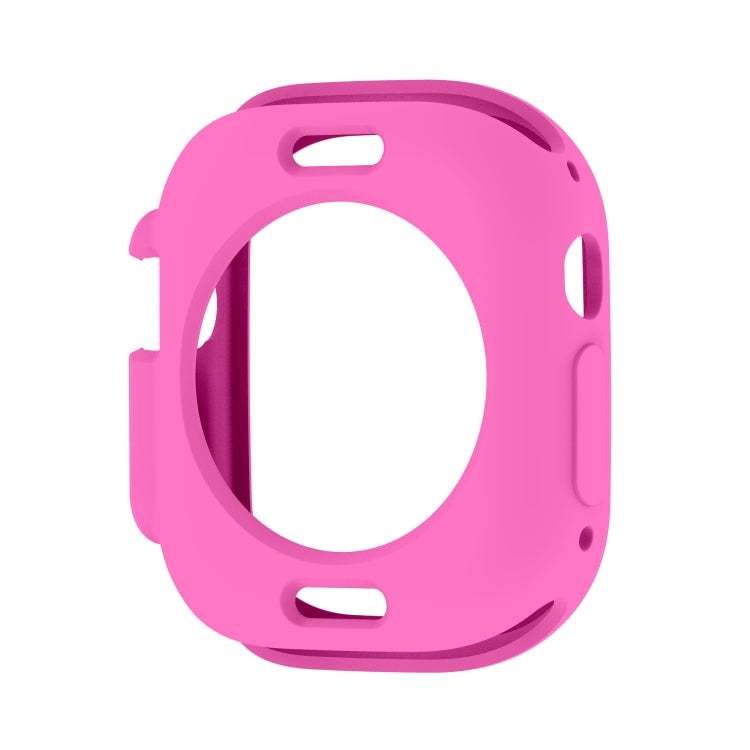 For Apple Watch Ultra 49mm Candy TPU Protective Case(Pink) - Watch Cases by buy2fix | Online Shopping UK | buy2fix