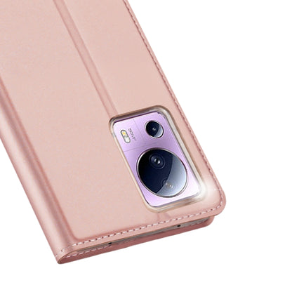 For Xiaomi 12 Lite 5G NE DUX DUCIS Skin Pro Series Horizontal Flip Phone Leather Case(Rose Gold) - Xiaomi Cases by DUX DUCIS | Online Shopping UK | buy2fix