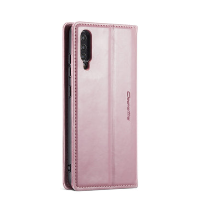 For Samsung Galaxy A30s／A50s／A50 CaseMe 003 Crazy Horse Texture Leather Phone Case(Rose Gold) - Galaxy Phone Cases by CaseMe | Online Shopping UK | buy2fix