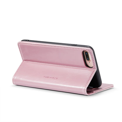 For iPhone 6 Plus/7 Plus/8 Plus CaseMe 003 Crazy Horse Texture Leather Phone Case(Rose Gold) - More iPhone Cases by CaseMe | Online Shopping UK | buy2fix