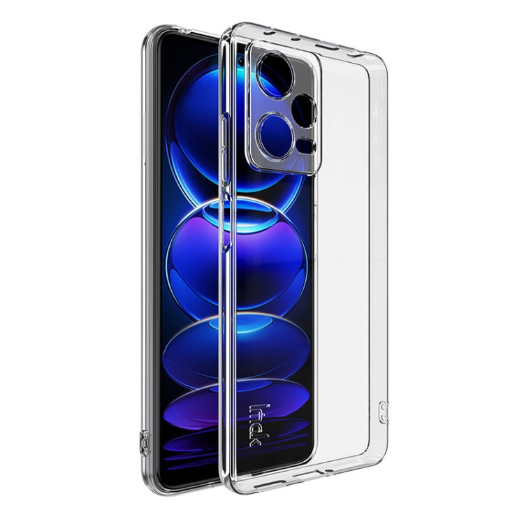 For Xiaomi Redmi Note 12 Pro 5G India IMAK UX-5 Series Transparent Shockproof TPU Protective Phone Case - Xiaomi Cases by imak | Online Shopping UK | buy2fix