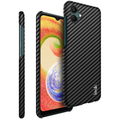 For Samsung Galaxy A04 4G imak Ruiyi Series Carbon Fiber PU + PC Phone Case - Galaxy Phone Cases by imak | Online Shopping UK | buy2fix