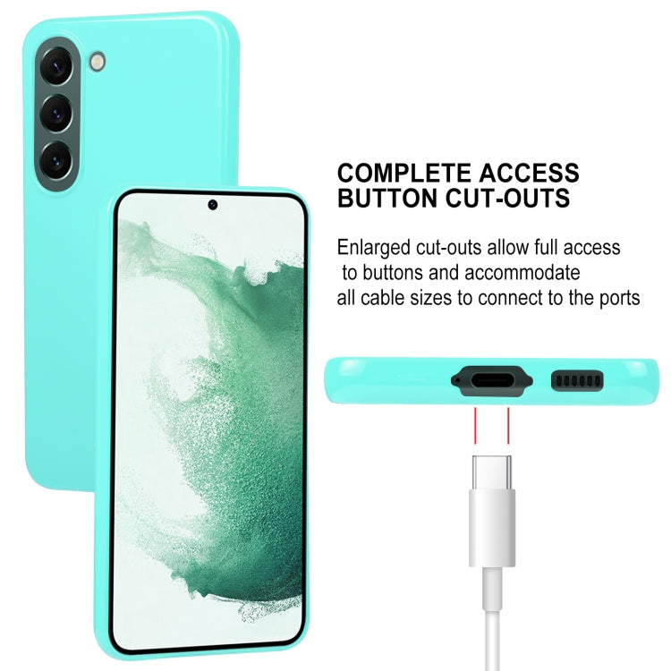 For Samsung Galaxy S23 5G GOOSPERY PEARL JELLY Shockproof TPU Phone Case(Mint Green) - Galaxy S23 5G Cases by GOOSPERY | Online Shopping UK | buy2fix