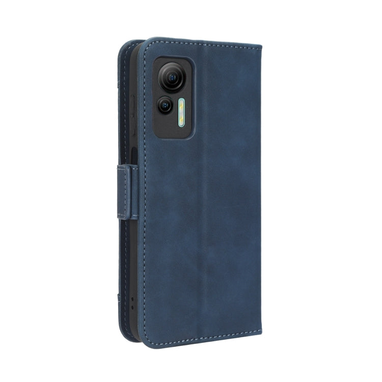 For Ulefone Note 14 Skin Feel Calf Texture Card Slots Leather Phone Case(Blue) - Ulefone Cases by buy2fix | Online Shopping UK | buy2fix