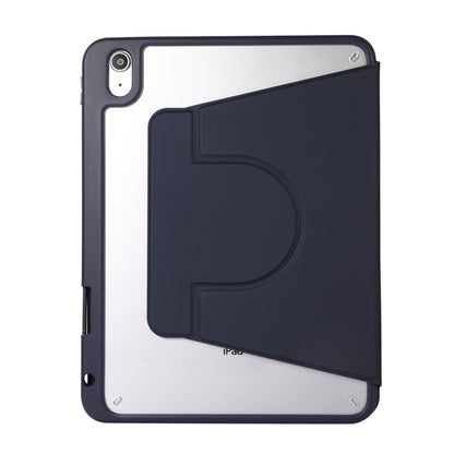 2 in 1 Acrylic Split Rotating Leather Tablet Case For iPad Air 13 2024 / iPad Pro 12.9 2022 / 2020 / 2021 / 2018(Dark Blue) - iPad Pro 12.9 (2022/2021) Cases by buy2fix | Online Shopping UK | buy2fix