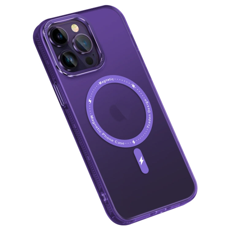 For iPhone 13 Pro Max Colorful Series TPU+PC Magsafe Magnetic Phone Case(Purple) - iPhone 13 Pro Max Cases by buy2fix | Online Shopping UK | buy2fix