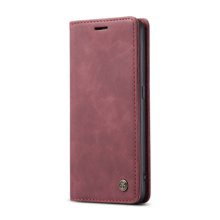 For OPPO Reno8 T 5G CaseMe 013 Multifunctional Horizontal Flip Leather Phone Case(Wine Red) - OPPO Cases by CaseMe | Online Shopping UK | buy2fix