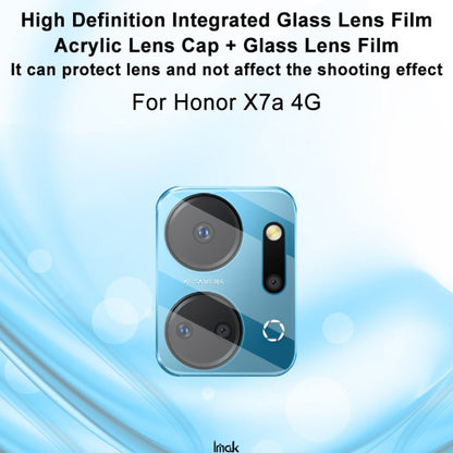 For Honor X7a 4G imak Integrated Rear Camera Lens Tempered Glass Film - Other by imak | Online Shopping UK | buy2fix