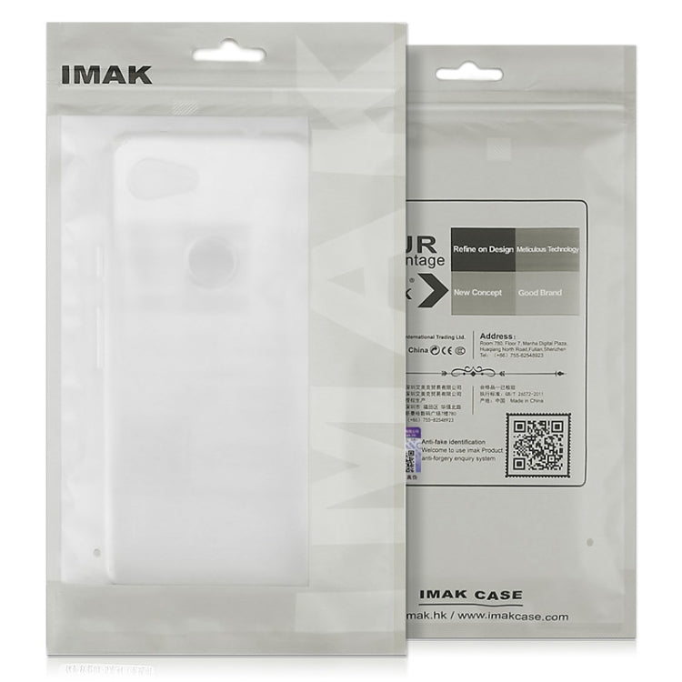 For Sony Xperia 10 V IMAK UX-5 Series TPU Phone Case(Transparent Black) - Sony Cases by imak | Online Shopping UK | buy2fix