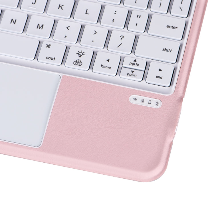 X3125-6D Integrated Thin Magnetic Bluetooth Keyboard Case with Backlight For iPad Air 2022 / Air 2020 10.9 / Pro 11 2018 / 2020 / 2021 / 2022(Pink) - Universal by buy2fix | Online Shopping UK | buy2fix