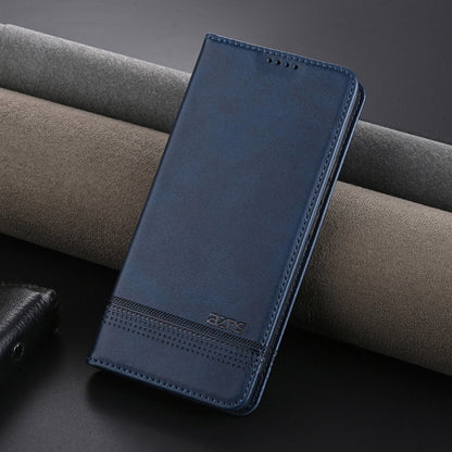 For Honor 200 AZNS Magnetic Calf Texture Flip Leather Phone Case(Dark Blue) - Honor Cases by AZNS | Online Shopping UK | buy2fix