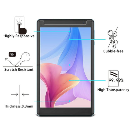 For Blackview Tab 5 2pcs 9H 2.5D Explosion-proof Tempered Tablet Glass Film - Others by buy2fix | Online Shopping UK | buy2fix