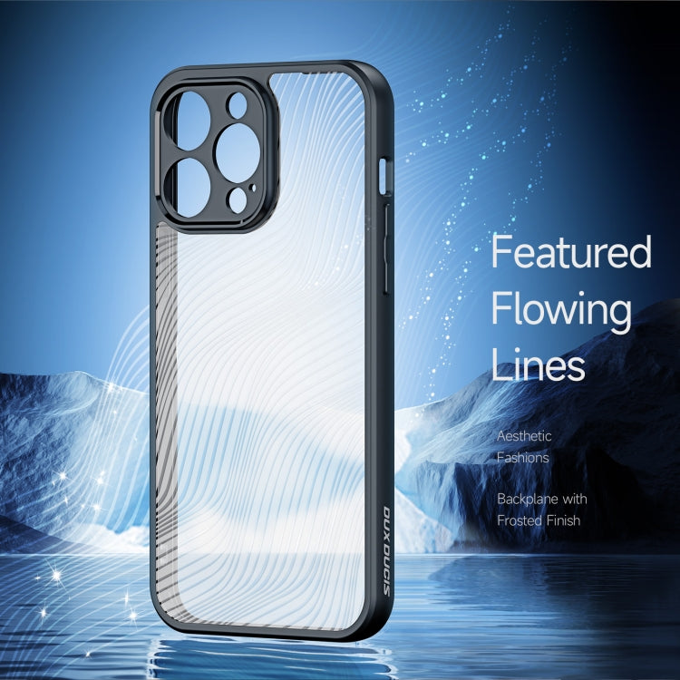 For iPhone 12 Pro DUX DUCIS Aimo Series  Frosted Feel Phone Case(Black) - iPhone 12 / 12 Pro Cases by DUX DUCIS | Online Shopping UK | buy2fix