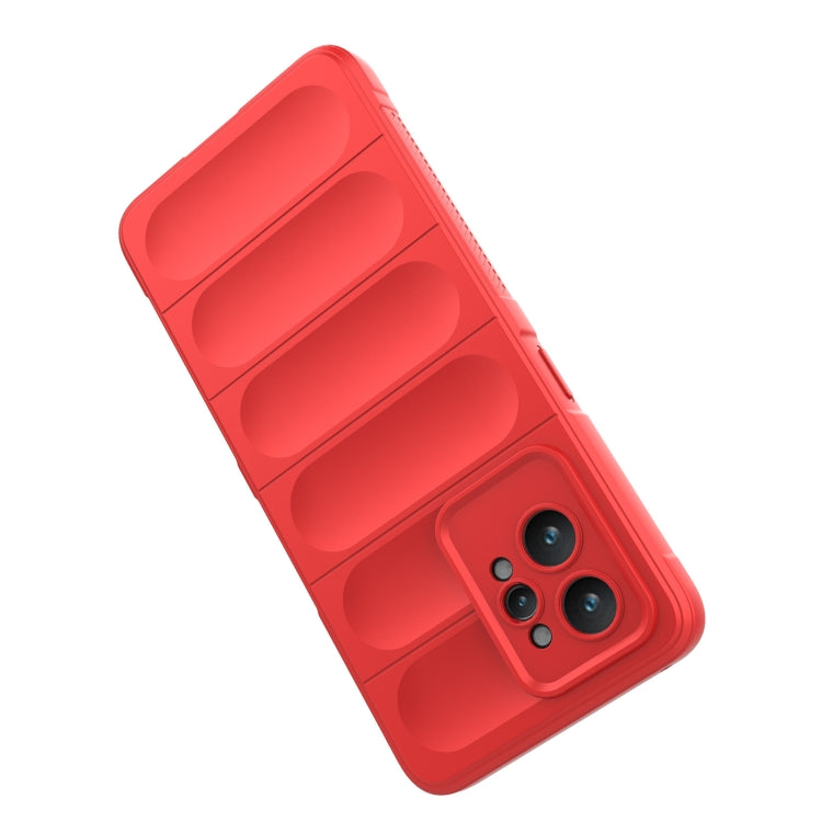 For Realme GT2 Pro Magic Shield TPU + Flannel Phone Case(Wine Red) - Realme Cases by buy2fix | Online Shopping UK | buy2fix