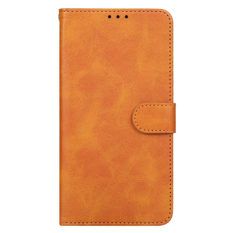 For Xiaomi Redmi K70 Pro Lamborghini Leather Phone Case(Brown) - Xiaomi Cases by buy2fix | Online Shopping UK | buy2fix