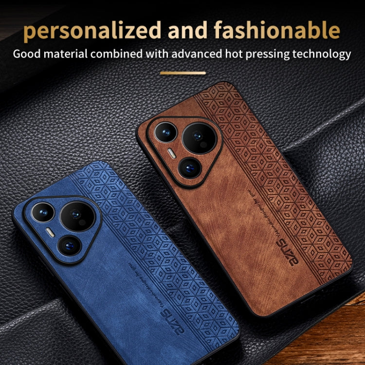 For Huawei Pura 70 AZNS 3D Embossed Skin Feel Phone Case(Sapphire Blue) - Huawei Cases by AZNS | Online Shopping UK | buy2fix