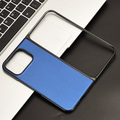 For Google Pixel 9 Pro Fold PU Leather PC Phone Case(Blue) - Google Cases by buy2fix | Online Shopping UK | buy2fix