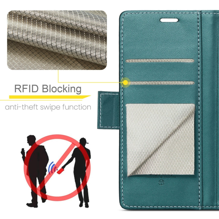 For Xiaomi 14 Pro CaseMe 023 Butterfly Buckle Litchi Texture RFID Anti-theft Leather Phone Case(Pearly Blue) - 14 Pro Cases by CaseMe | Online Shopping UK | buy2fix