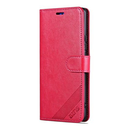 For vivo X200 AZNS Sheepskin Texture Flip Leather Phone Case(Red) - X200 Cases by AZNS | Online Shopping UK | buy2fix