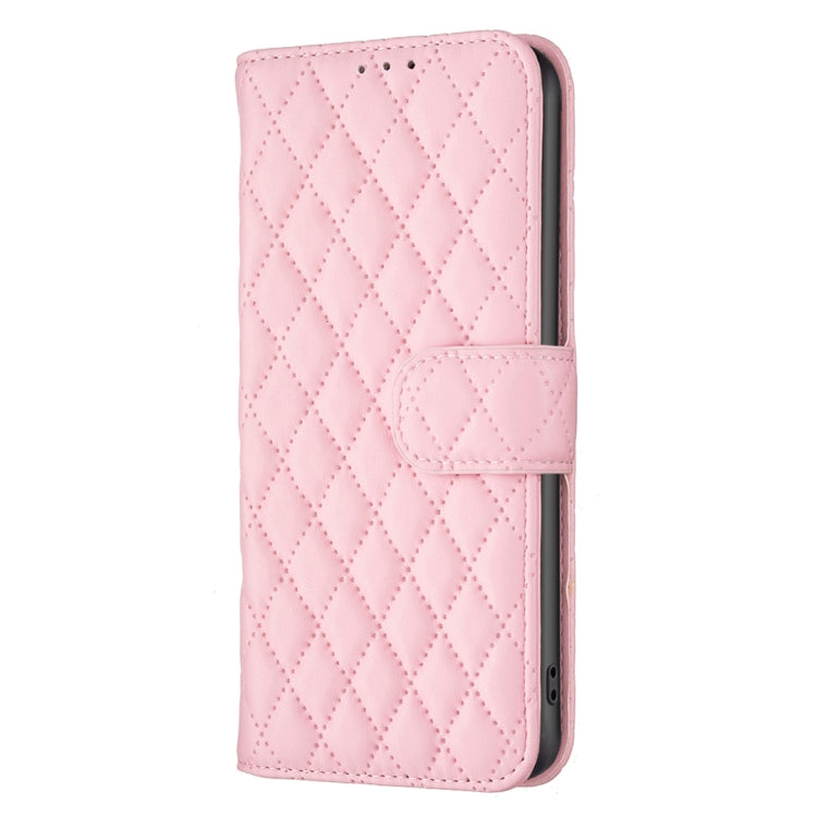 For Google Pixel 9 Diamond Lattice Wallet Leather Flip Phone Case(Pink) - Google Cases by buy2fix | Online Shopping UK | buy2fix