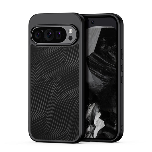 For Google Pixel 9 / 9 Pro DUX DUCIS Aimo Series TPU + PC Frosted Feel Phone Case(Black) - Google Cases by DUX DUCIS | Online Shopping UK | buy2fix