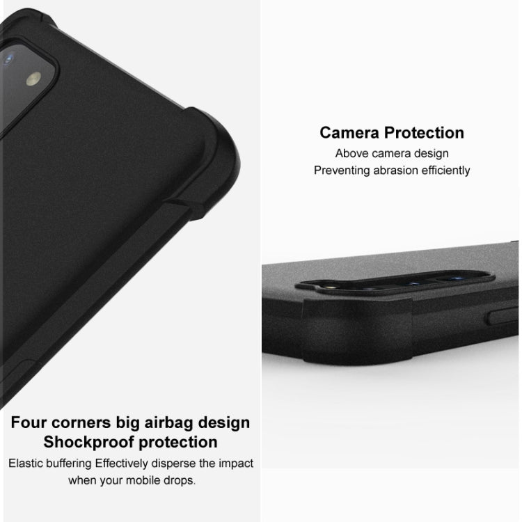 For Xiaomi 14 5G imak Shockproof Airbag TPU Phone Case(Matte Grey) - 14 Cases by imak | Online Shopping UK | buy2fix