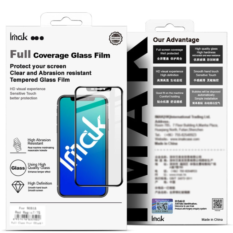 For Huawei Enjoy 60X imak 9H Surface Hardness Full Screen Tempered Glass Film Pro+ Series - Huawei Tempered Glass by imak | Online Shopping UK | buy2fix