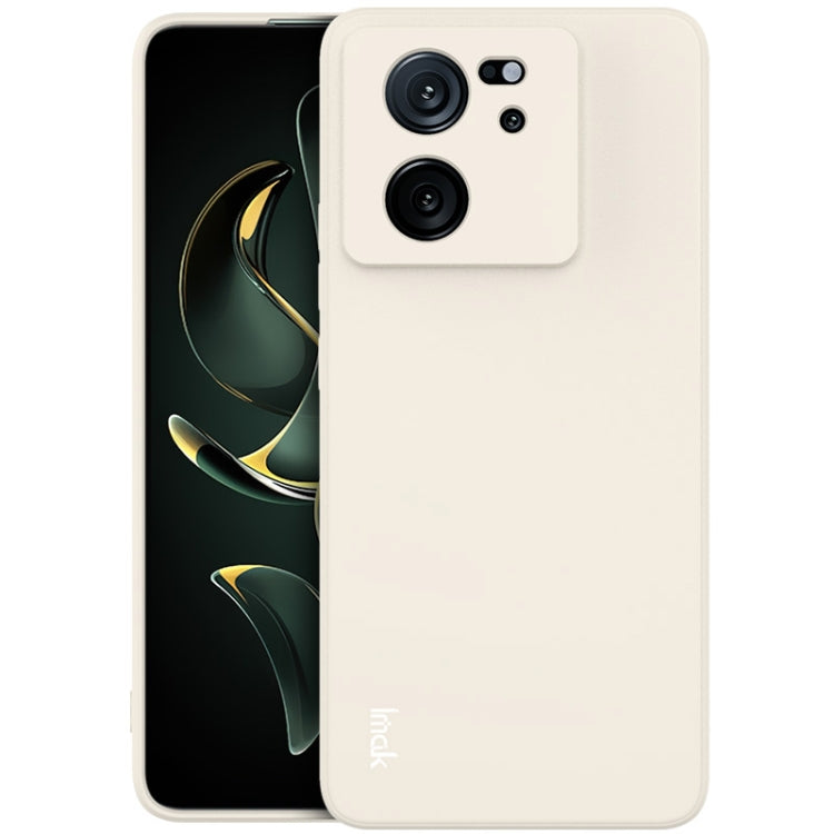 For Xiaomi Redmi K60 Ultra 5G IMAK UC-4 Series Straight Edge TPU Soft Phone Case(White) - Redmi K60 Ultra Cases by imak | Online Shopping UK | buy2fix