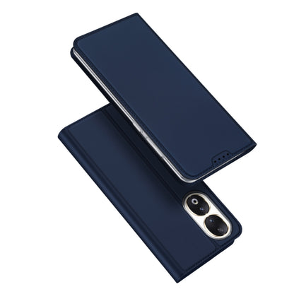 For Honor 90 DUX DUCIS Skin Pro Series Flip Leather Phone Case(Blue) - Honor Cases by DUX DUCIS | Online Shopping UK | buy2fix