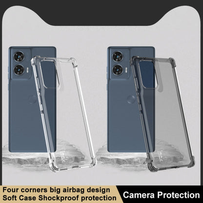 For Motorola Edge 50 Fusion 5G imak Shockproof Airbag TPU Phone Case(Transparent) - Motorola Cases by imak | Online Shopping UK | buy2fix