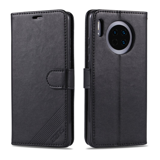 For Huawei Mate 30 / Mate 30 Pro AZNS Sheepskin Texture Horizontal Flip Leather Case with Holder & Card Slots & Wallet(Black) - Huawei Cases by AZNS | Online Shopping UK | buy2fix