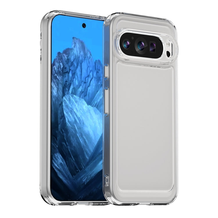 For Google Pixel 9 Candy Series TPU Phone Case(Transparent) - Google Cases by buy2fix | Online Shopping UK | buy2fix