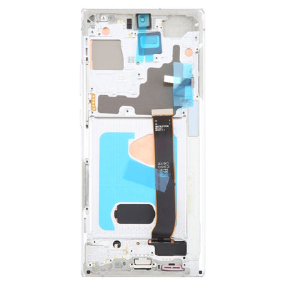 For Samsung Galaxy Note20 Ultra 5G SM-N986B 6.78 inch OLED LCD Screen Digitizer Full Assembly with Frame (Silver) - Galaxy Note Series Parts by buy2fix | Online Shopping UK | buy2fix