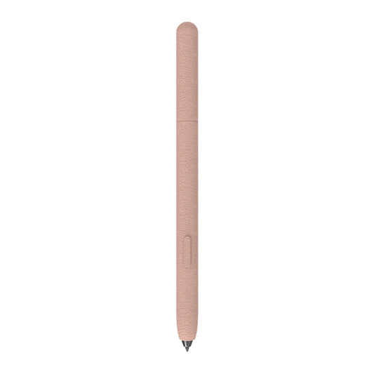 For Samsung Galaxy Tab S6 Lite LOVE MEI Frosted Leather Texture Silicone Protective Pen Case(Pink) - Pencil Accessories by LOVE MEI | Online Shopping UK | buy2fix