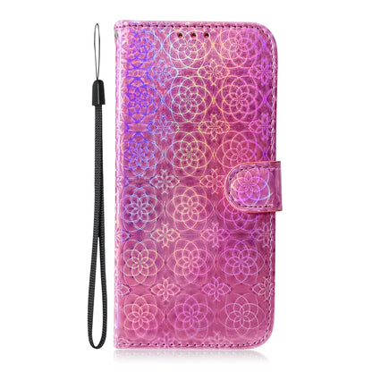 For Xiaomi Poco M6 Pro 4G Colorful Magnetic Buckle Leather Phone Case(Pink) - Xiaomi Cases by buy2fix | Online Shopping UK | buy2fix