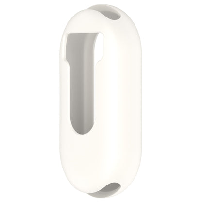 For Xiaomi Mi Band 8 Pure Color Silicone Watch Protective Case(Official White) - Watch Cases by buy2fix | Online Shopping UK | buy2fix