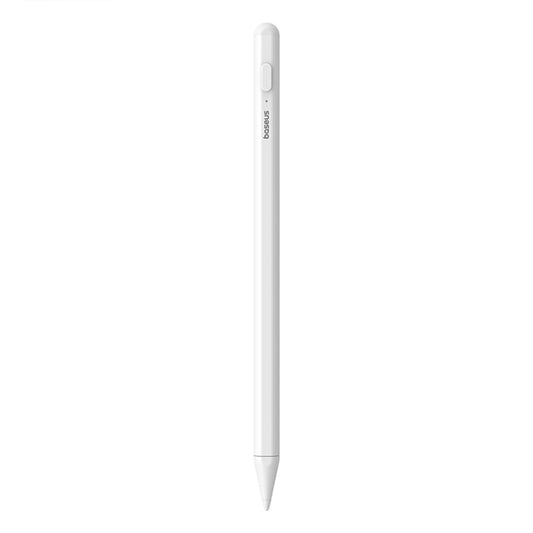 Baseus Smooth Writing 2 Series LED Indicator Capacitive Writing Stylus Cost-effective Version(White) - Stylus Pen by Baseus | Online Shopping UK | buy2fix