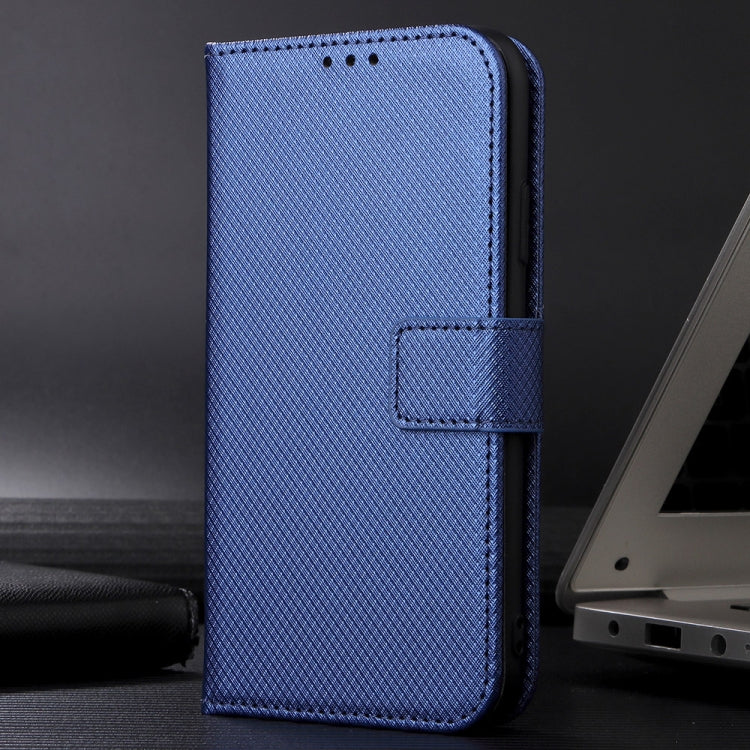 For Blackview A200 Pro Diamond Texture Leather Phone Case(Blue) - More Brand by buy2fix | Online Shopping UK | buy2fix