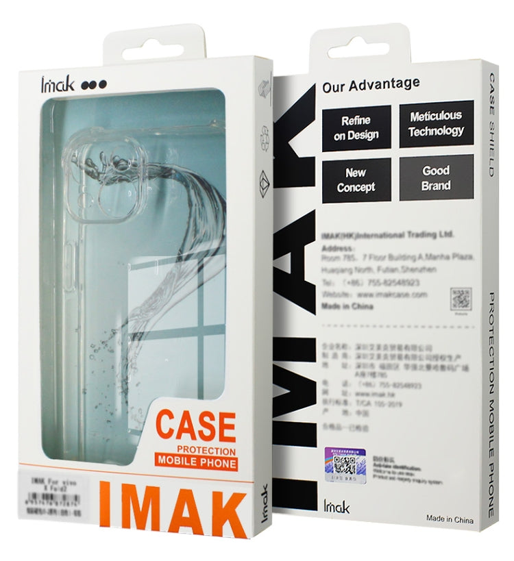 For Samsung Galaxy A35 5G imak Shockproof Airbag TPU Phone Case(Transparent) - Galaxy Phone Cases by imak | Online Shopping UK | buy2fix