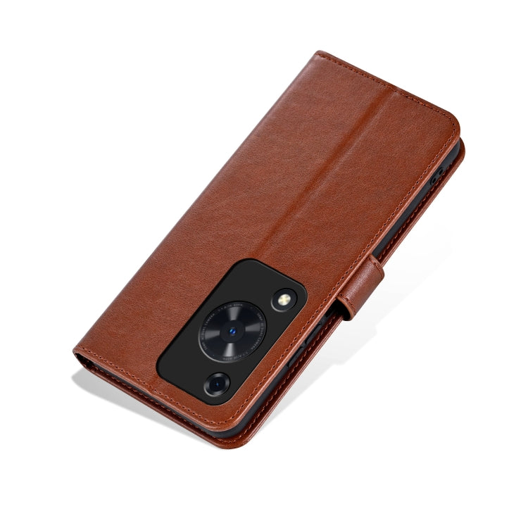 For Huawei Enjoy 70 AZNS Sheepskin Texture Flip Leather Phone Case(Brown) - Huawei Cases by AZNS | Online Shopping UK | buy2fix