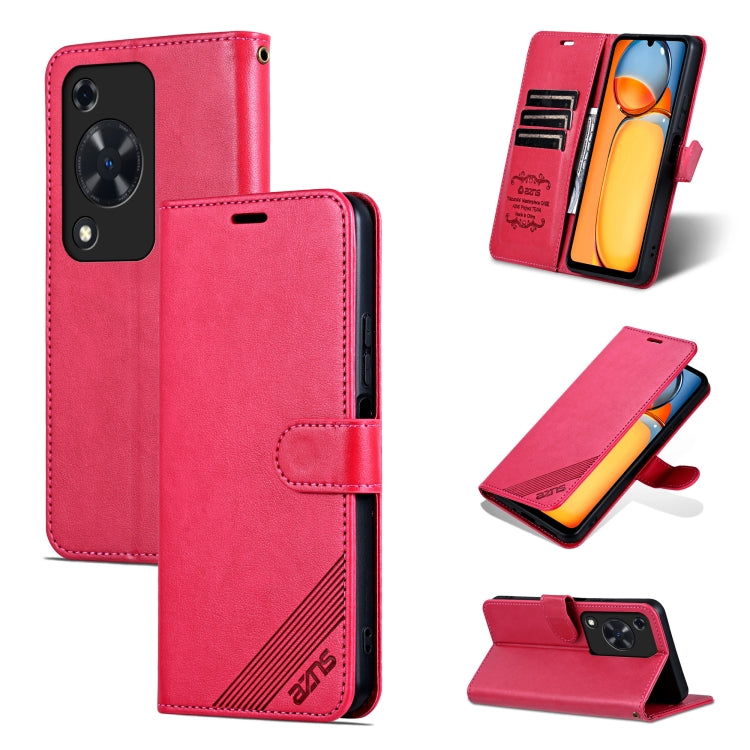 For Huawei Enjoy 70 AZNS Sheepskin Texture Flip Leather Phone Case(Red) - Huawei Cases by AZNS | Online Shopping UK | buy2fix