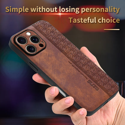 For iPhone 16 Pro AZNS 3D Embossed Skin Feel Phone Case(Purple) - iPhone 16 Pro Cases by AZNS | Online Shopping UK | buy2fix