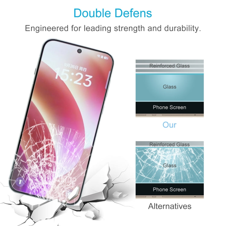 For OPPO Find X8 10pcs 0.26mm 9H 2.5D Tempered Glass Film - Find X8 Tempered Glass by buy2fix | Online Shopping UK | buy2fix