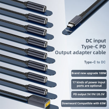 DC 7.9 x 0.9mm to USB-C / Type-C Male 100W Computer Charging Adapter Connector - Universal Power Adapter by buy2fix | Online Shopping UK | buy2fix