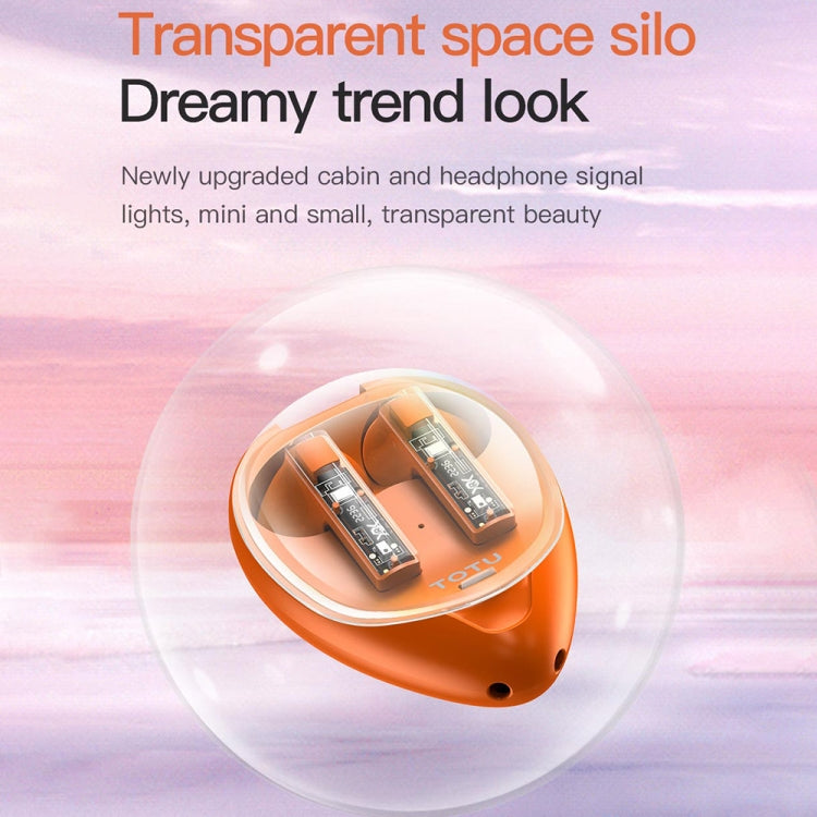 TOTU BE-1-TWS Bluetooth 5.3 Wireless Bluetooth Earphone(Orange) - TWS Earphone by TOTUDESIGN | Online Shopping UK | buy2fix